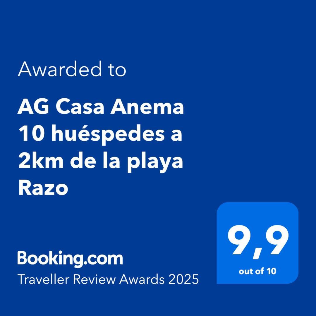Вилла Ag Casa Anema 10 Huespedes A 2Km De La Playa Razo Ла-Корунья Экстерьер фото